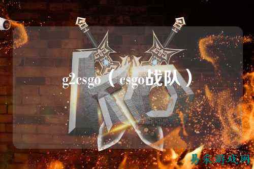 g2csgo(csgo战队)