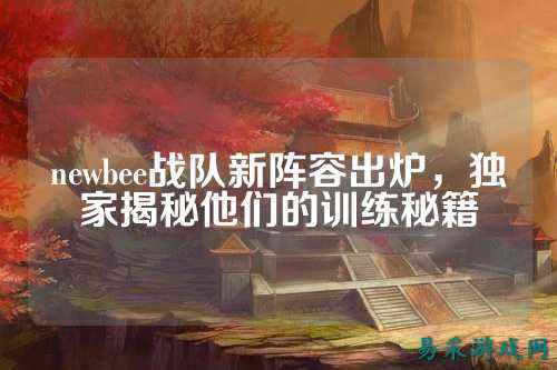 newbee战队新阵容出炉,独家揭秘他们的训练秘籍