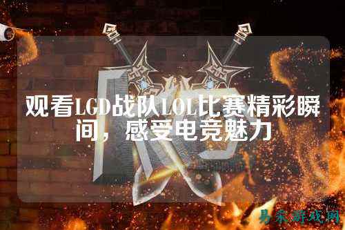 观看LGD战队LOL比赛精彩瞬间，感受电竞魅力