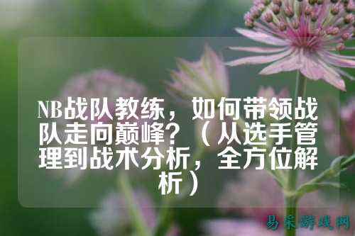 NB战队教练，如何带领战队走向巅峰？（从选手管理到战术分析，全方位解析）