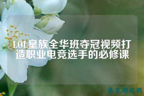 LOL皇族全华班夺冠视频打造职业电竞选手的必修课