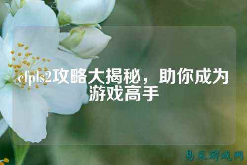 cfpls2攻略大揭秘，助你成为游戏高手
