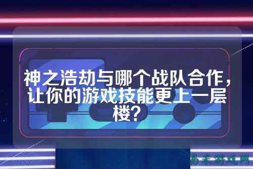 神之浩劫与哪个战队合作，让你的游戏技能更上一层楼？