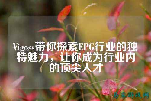 Vigoss带你探索EPG行业的独特魅力，让你成为行业内的顶尖人才