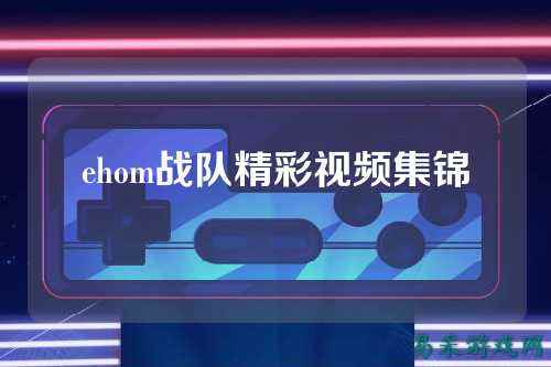 ehom战队精彩视频集锦