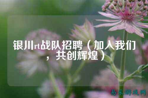 银川rt战队招聘（加入我们，共创辉煌）