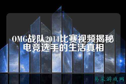 OMG战队2014比赛视频揭秘电竞选手的生活真相