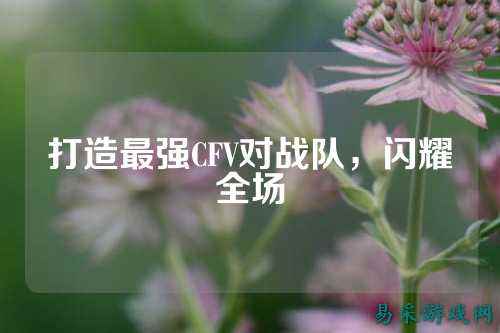 打造最强CFV对战队，闪耀全场