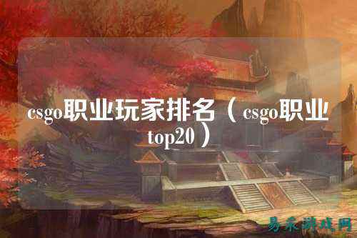 csgo职业玩家排名（csgo职业top20）