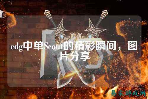 edg中单Scout的精彩瞬间，图片分享