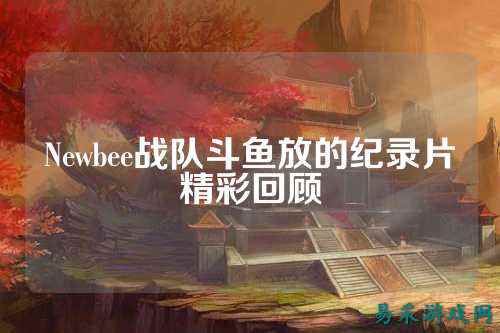 Newbee战队斗鱼放的纪录片精彩回顾