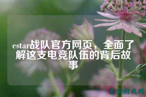estar战队官方网页，全面了解这支电竞队伍的背后故事