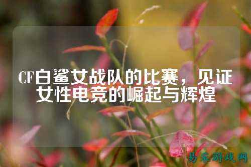 CF白鲨女战队的比赛，见证女性电竞的崛起与辉煌
