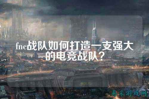 fnc战队如何打造一支强大的电竞战队？