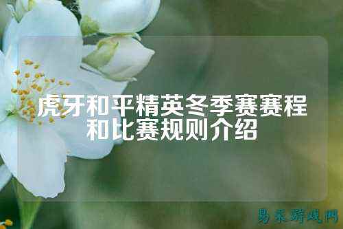 虎牙和平精英冬季赛赛程和比赛规则介绍