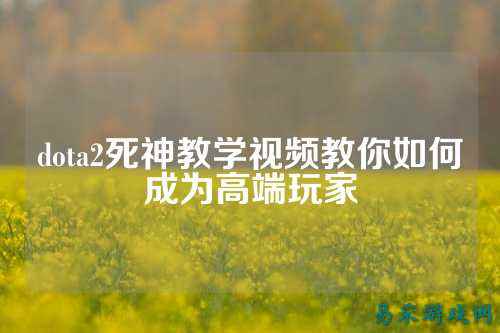 dota2死神教学视频教你如何成为高端玩家