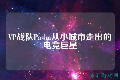 VP战队Pasha从小城市走出的电竞巨星