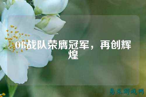 OB战队荣膺冠军，再创辉煌