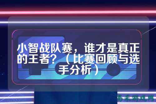 小智战队赛，谁才是真正的王者？（比赛回顾与选手分析）