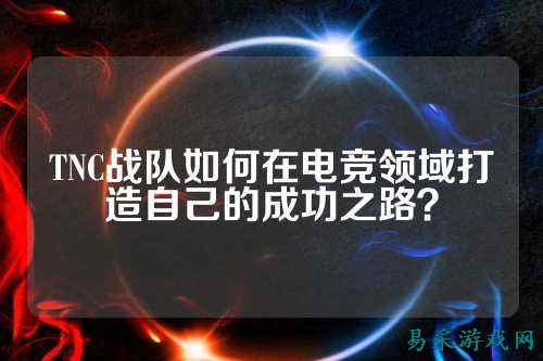TNC战队如何在电竞领域打造自己的成功之路？