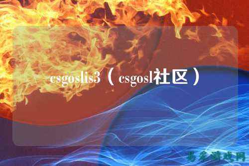 csgoslis3(csgosl社区)