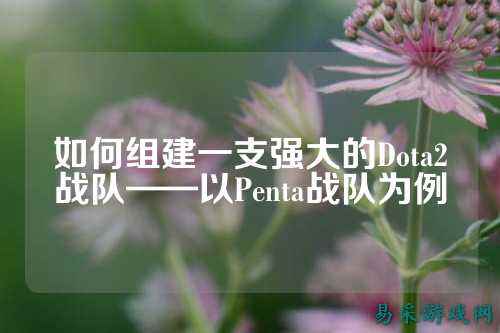 如何组建一支强大的Dota2战队——以Penta战队为例