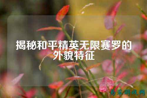 揭秘和平精英无限赛罗的外貌特征