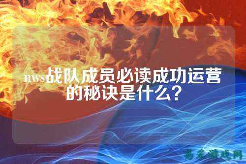 nws战队成员必读成功运营的秘诀是什么？