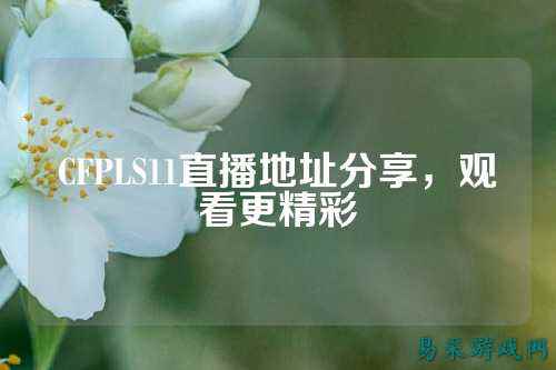 CFPLS11直播地址分享,观看更精彩