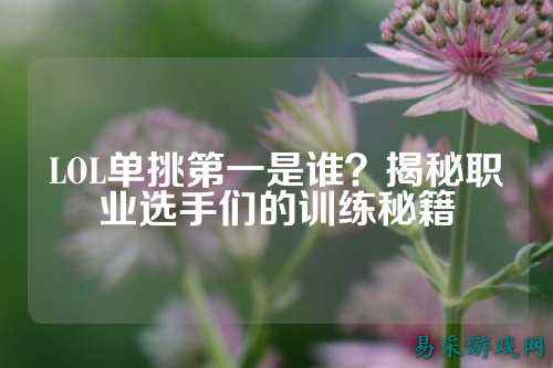 LOL单挑第一是谁?揭秘职业选手们的训练秘籍