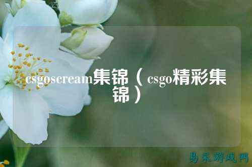 csgoscream集锦(csgo精彩集锦)