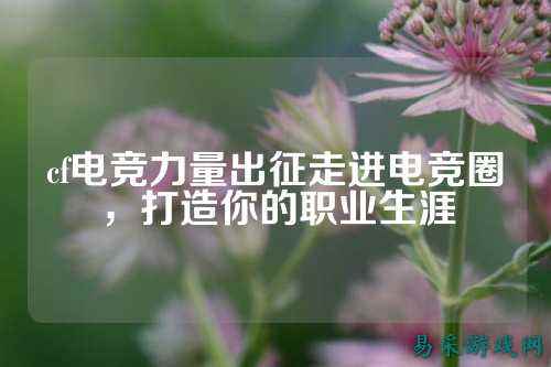 cf电竞力量出征走进电竞圈,打造你的职业生涯