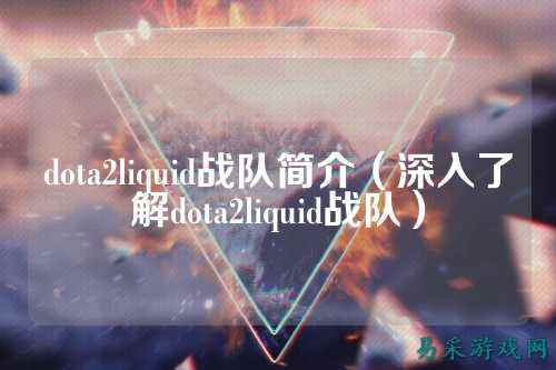 dota2liquid战队简介(深入了解dota2liquid战队)