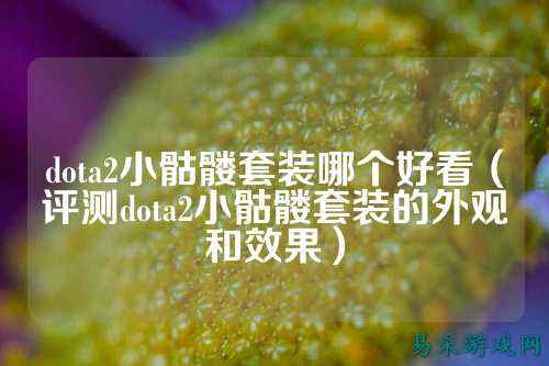 dota2小骷髅套装哪个好看(评测dota2小骷髅套装的外观和效果)