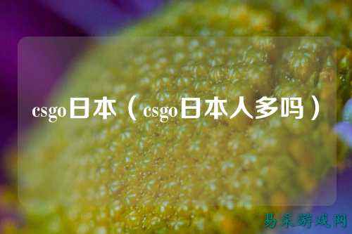 csgo日本（csgo日本人多吗）
