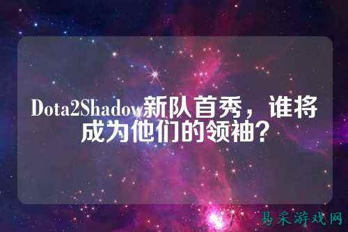 Dota2Shadow新队首秀，谁将成为他们的领袖？