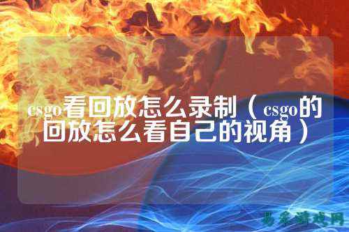 csgo看回放怎么录制（csgo的回放怎么看自己的视角）