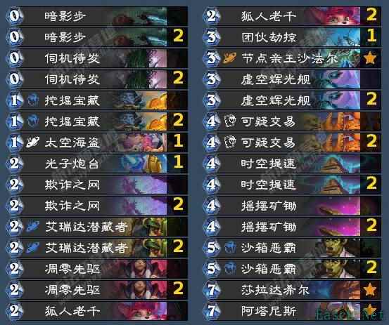 炉石传说赛马贼卡组代码分享