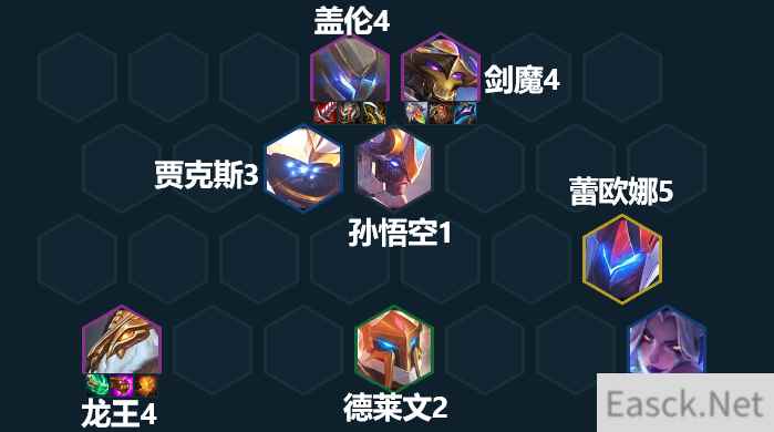 云顶之弈s8.5剑力全开盖伦怎么玩