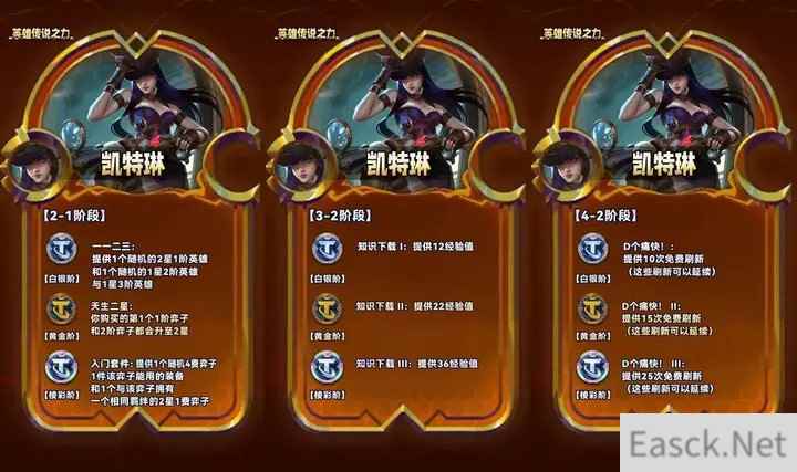 云顶之弈s9凯特琳英雄传说之力效果介绍