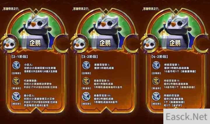 云顶之弈s9企鹅英雄传说之力效果介绍