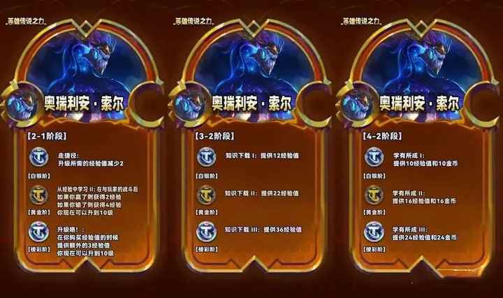 云顶之弈s9索尔英雄传说之力效果介绍