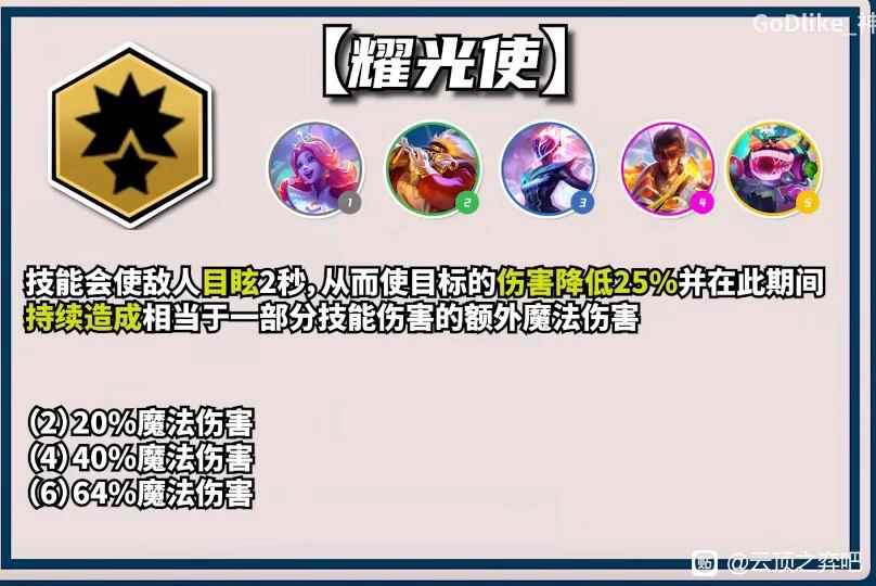 云顶之弈S10耀光使羁绊效果一览