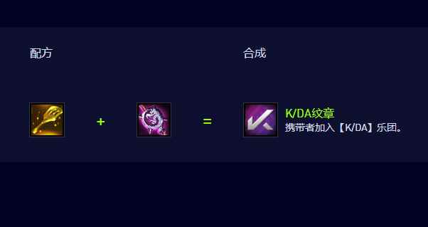 云顶之弈S10KDA纹章怎么合成