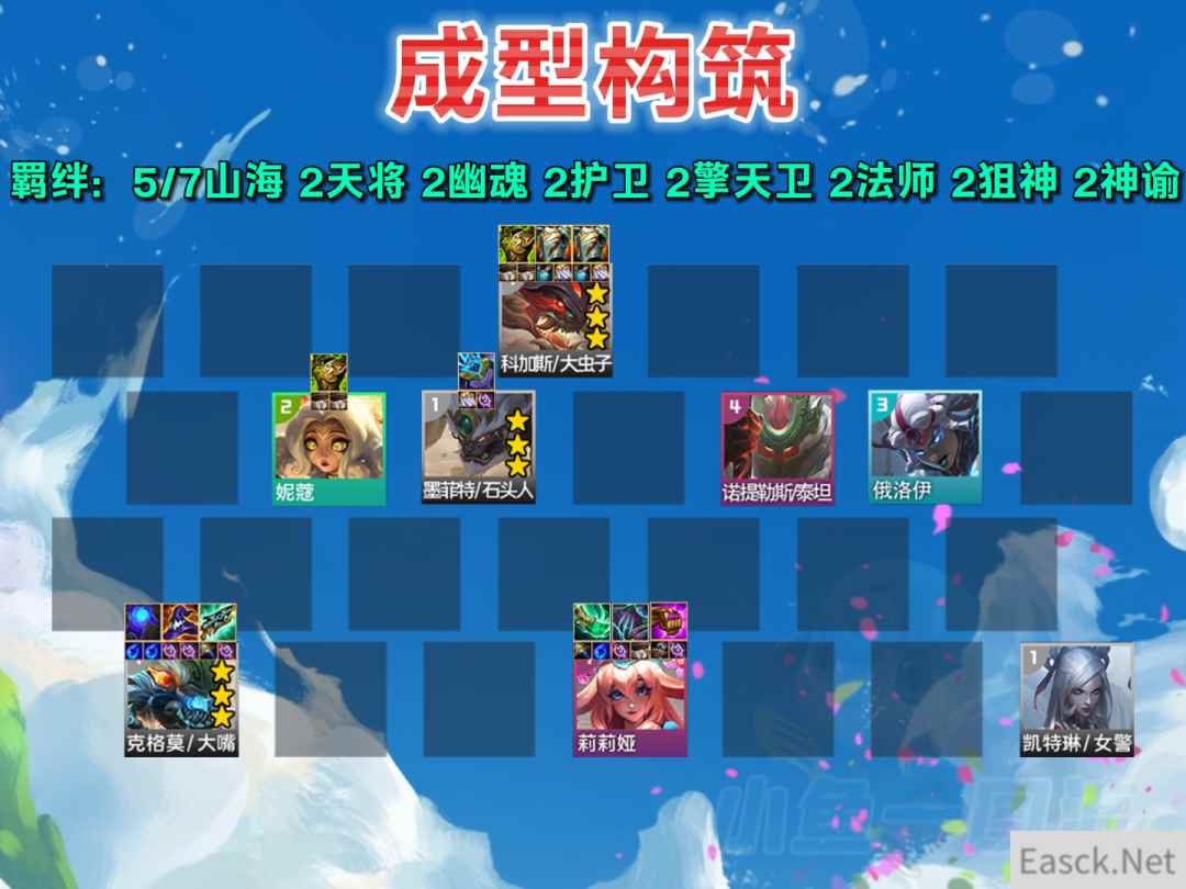 云顶之弈s11山海大嘴阵容推荐
