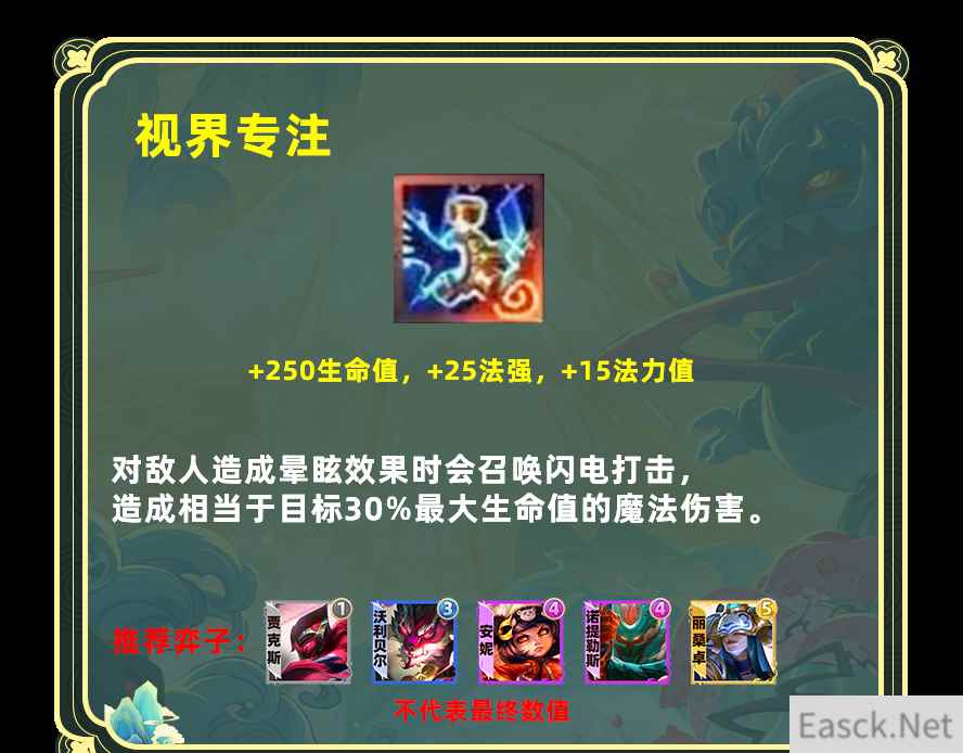 云顶之弈s11视界专注给谁用