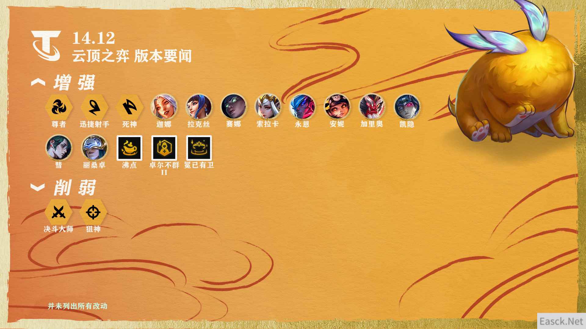 云顶之弈14.12BUG修复介绍