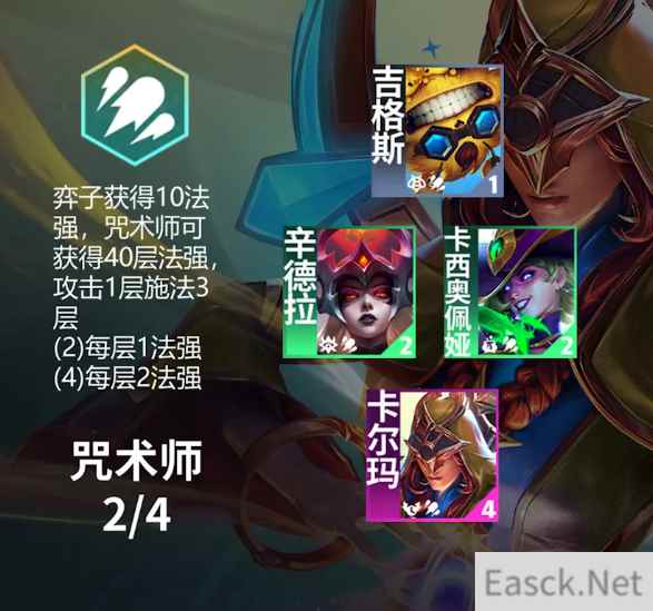 云顶之弈s12咒术师羁绊效果是什么
