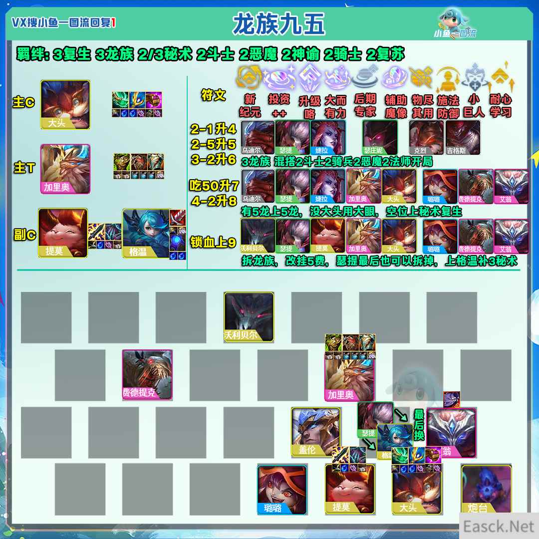 云顶之弈s5.5龙族九五阵容推荐
