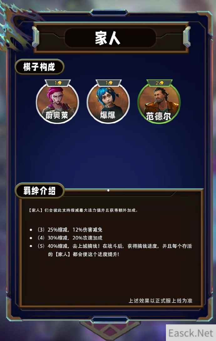 云顶之弈S13家人羁绊效果一览